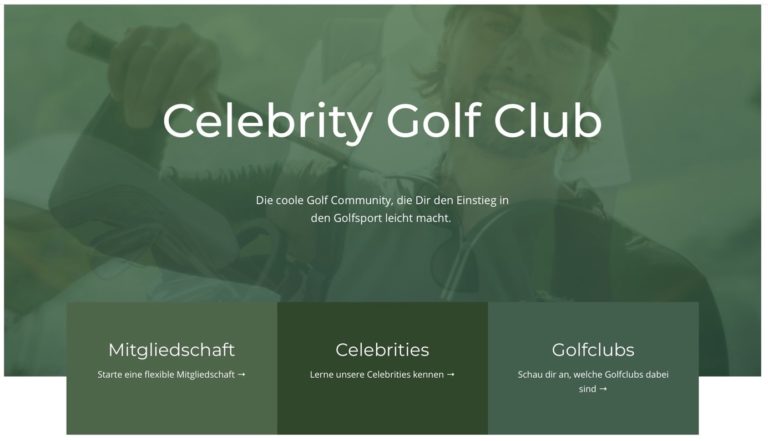 Der Celebrity Golf Club